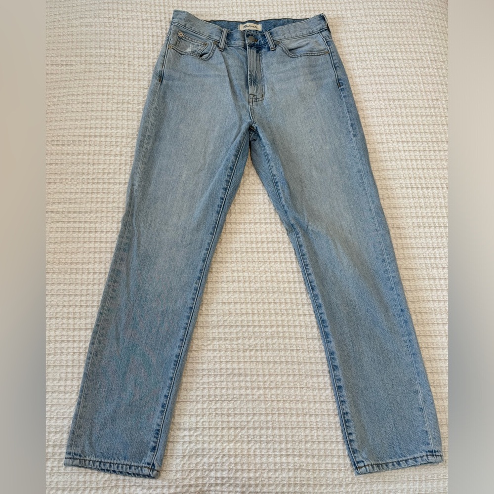 Madewell Light Blue Straight Leg Jeans